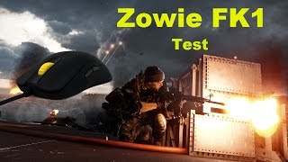 Zowie FK1 Mouse Test [upl. by Ainahtan]