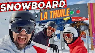 SNOWBOARD LA THUILE [upl. by Ellenahs214]