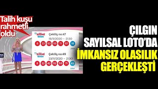 Çılgın Sayısal Loto’da bir garip tesadüf daha gerçekleşti quotTalih kuşu tümden rahmetli olduquot [upl. by Terriss]