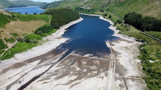 Haweswater Dam Update Low Water Levels SD HD 4K [upl. by Erhard]