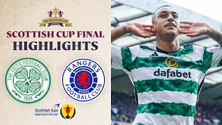 Celtic 10 Rangers  Late Drama as Idah Secures Double for Celtic  Scottish Gas Scottish Cup Final [upl. by Rogovy]