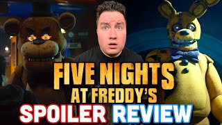 FNAF Movie Spoiler Review End Credit Scene amp Sequel Theories [upl. by Trbor]