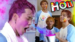 BTS Holi special 🤗  Hindi dub [upl. by Boycie]