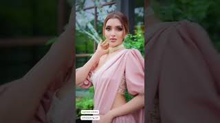 Avishka Umayangi අලුත්ම සාරි Fashion එක [upl. by Orwin261]