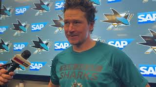 Toffoli Talks Celebrinis Pass How Sharks Can Improve [upl. by Oruhtra]