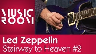 Stairway to Heaven parte 2  Led Zeppelin  Tutorial di chitarra  Music Room [upl. by Ruscio]