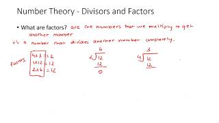 What are divisors and factor [upl. by Aicenet]