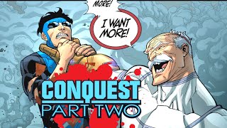 Conquest Part 2  Invincible Comics Volume 12 Still Standing  Issue 62  The ComicPhile [upl. by Aneeras]