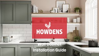 Howdens Wall Cabinet Installation Guide [upl. by Naneek413]