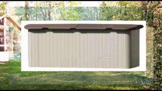 Suncast Horizontal Storage Shed Review [upl. by Gibeon]