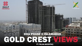 Al Ghurair Giga  Gold Crest Views  Apartments on Installments in Islamabad  Gulf Properties [upl. by Kielty370]