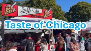 Taste of Chicago 2024  Grant Park Chicago  Famous Chicago restaurants and cuisines [upl. by Origra]