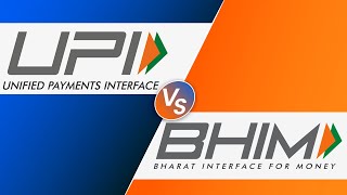 UPI VS BHIM UPI  How It Works  UPI Payment Apps [upl. by Ogram659]