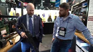 Magpul PMAG D50 50rounder for SR25M110pattern rifles amp More  SHOT Show 2019 [upl. by Hartfield827]