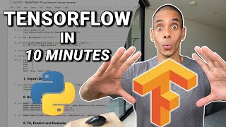 Tensorflow Tutorial for Python in 10 Minutes [upl. by Allerym]