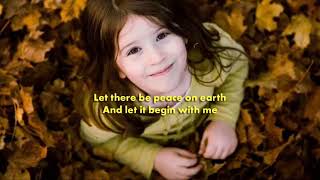 Let There Be Peace On Earth lyrics [upl. by Lidda26]