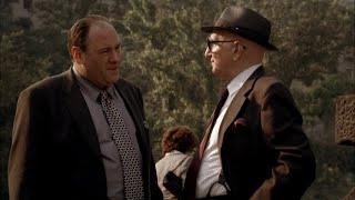 Tony and Junior Soprano Love and War  The Sopranos Compilation [upl. by Norak]