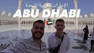 Fui conhecer a Mesquita do Sheikh Zayed em ABU DHABI  Emirados Árabes 🇦🇪 [upl. by Sinai883]