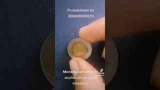 moneda de 1 pesos mexicano con error de acuñacion bastante rara de encontrar numismatics [upl. by Atiker]