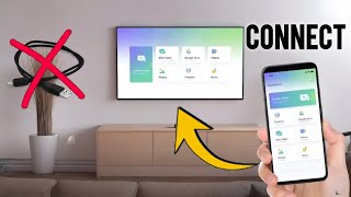 How to Connect Android Phone with LED TV  Movie transfer mobile to TV [upl. by Notyard]