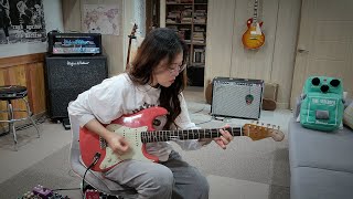 Scuttle Buttin Stevie Ray Vaughan Cover  Bora [upl. by Nahshu]