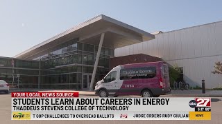 Thaddeus Stevens College of Technology students learn about careers in energy [upl. by Stochmal600]