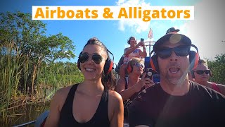 Airboats amp Alligators at Lake Trafford in Immokalee Florida [upl. by Ylehsa]