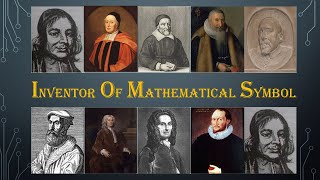 The Inventors of Mathematical Symbols [upl. by Nodnerb]