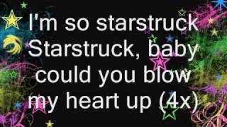 Starstruck Lady GaGa w Lyrics [upl. by Gerladina]