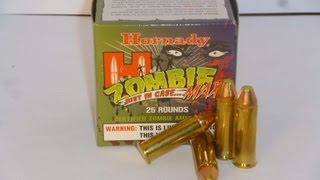 Clear Ballistics Gel Hornady Zombie Max 38 Special p 110g [upl. by Mintun396]