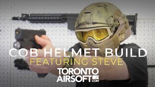 Stop fumbling with your mesh mask and goggles check out Steves Helmet build  TorontoAirsoftcom [upl. by Picco]