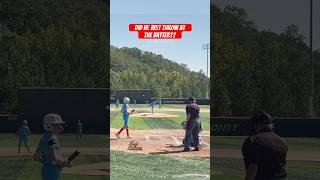 Intentional Or Wild Pitch What Do You Think shorts baseball [upl. by Burch]