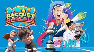 LIVE I Djokovic Sabalenka Sinner and More  AO Racquet Rascals Day 10  Australian Open 2024 [upl. by Cirtap]