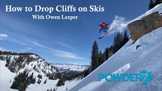 How to Drop Cliffs on Skis [upl. by Yboj]