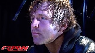 Dean Ambrose discusses his issues with Bray Wyatt Raw November 10 2014 [upl. by Ykvir]