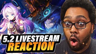 THIS GENSHIN IMPACT UPDATE IS GOATED  52 LIVESTREAM REACTION [upl. by Eniloj552]