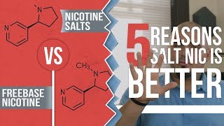 SALT Nicotine VS Normal Nicotine Freebase Which is Better [upl. by Ahtael]