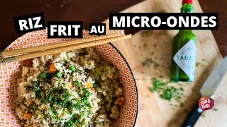 RIZ FRIT CANTONAIS MICROONDES 🍚Tout en Un Recette rapide facile famille La petite bette [upl. by Dilaw]