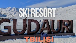 Gudauri Ski Resort In Tbilisi Travel Tour [upl. by Hairahs]