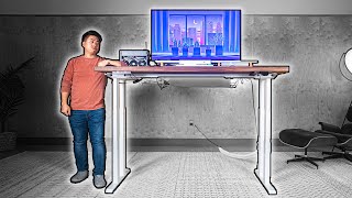 I Own 6 Standing Desks This One is BY FAR THE BEST  Deskhaus Apex Pro Review [upl. by Ainegul981]