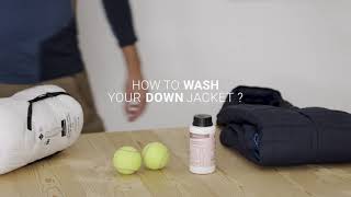 How to wash a down jacket [upl. by Salsbury]