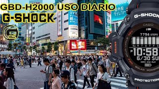 GSHOCK GBDH2000 MI RELOJ DE USO DIARIO Y MÁS [upl. by Anilet432]