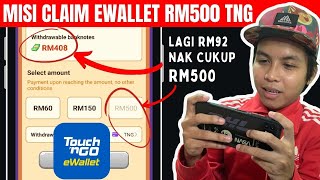 claim ewallet RM500 terbaru 2024 💯 App Game Dapat Duit Touch N Go [upl. by Eseryt86]