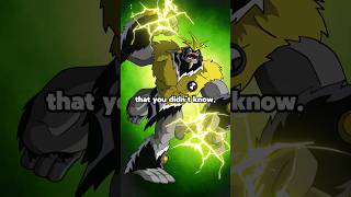 Shocksquatch 3 facts ben10 cartoon shorts omnitrix omniverse [upl. by Niwdla999]