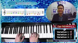 Piano GM Intro A p26 Ode to Joy V6 [upl. by Camey]