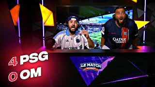 💣LA BAGARRE PSG 40 OM  LIVE REACTION FEAT mohamedhenni837 [upl. by Kalvin109]