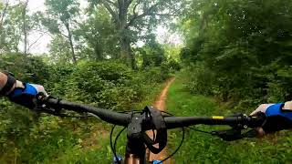 Six Mile Run NJ Mountain Biking  81724 [upl. by Yatnoj]