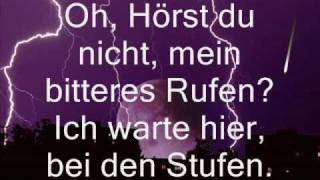 Fliehende Stürme  Blauer Mond mit lyrics [upl. by Akcira]