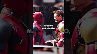 Why iron man cameo cancelled in Deadpool and the wolverine RDJ says no to Ryan Reynolds [upl. by Akehsar219]