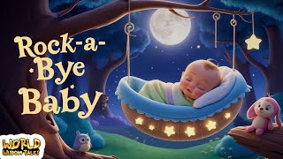 Rockabye Baby  Nursery Rhymes amp Kids Songs  nursery rhymes for babies  lullaby for babies [upl. by Anitsim]